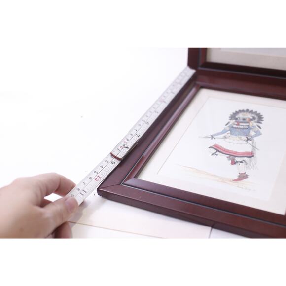 Danny Lanza, 2002, Native American, Print, Lot, Wall Hanging, ~ 251016-WH 1378 - Picture 8 of 8